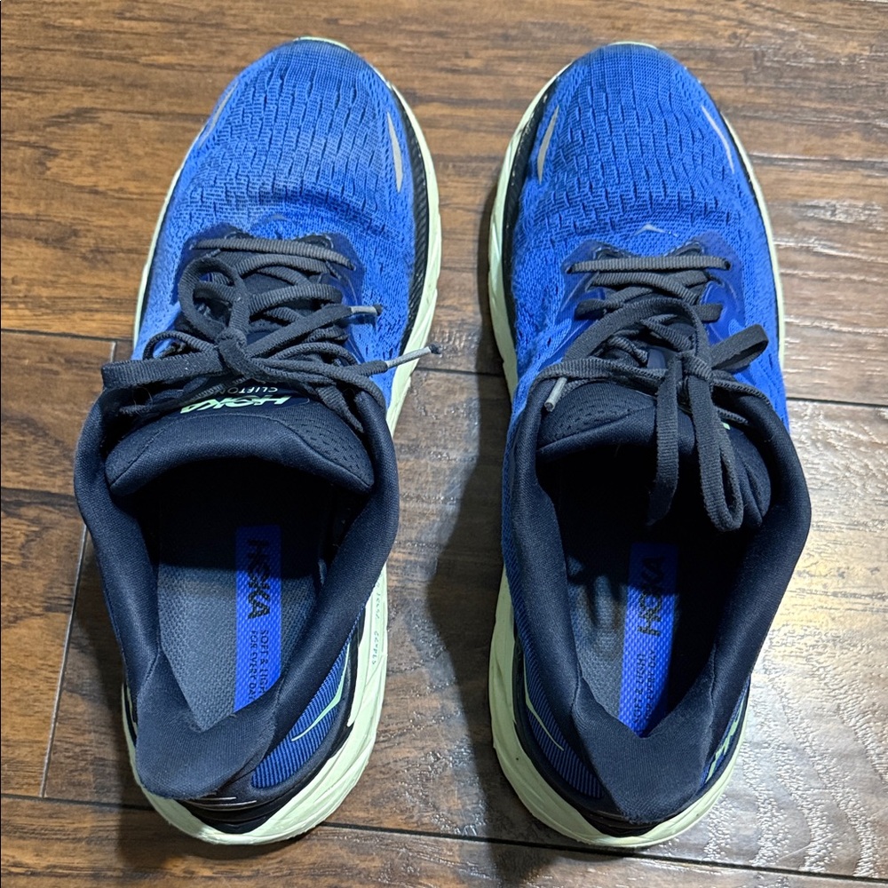 Hoka Vibrant Blue Athletic Shoes